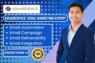 setup squarespace ai automation squarespace email campaign email marketing