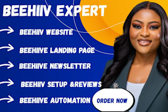 setup beehiiv newsletter template design account setup beehiiv landing page