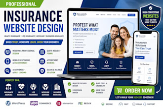 design insurance wordpress website health insurance website healthcare website