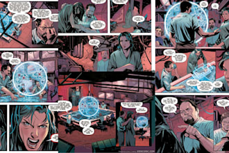 do comic book illustration cover comic webtoon comic strip comic page artist