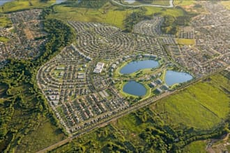 design aerial residential area,suburban housing,community masterplan,site layout