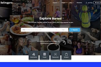 redesign brilliant directory website wordpress geodirectory hivepress listingpr