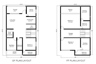 design 2d floor plan  with vastu