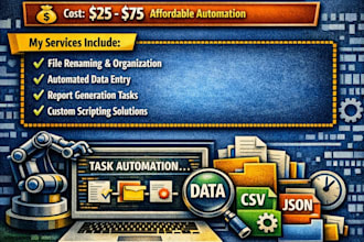 build python automation for time consuming repeated tasks
