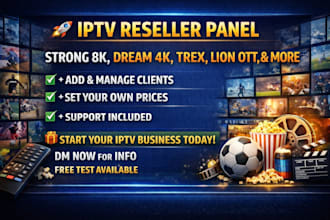 activate reseller panel dream4k, trex, extra panel, foxx, diamond4k, tivione