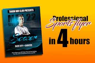 design sports, fitness, gym, event flyer, or poster