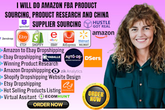 do amazon fba product sourcing, product research and china supplier sourcing