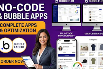 build bubble website, bubble io website, bubble io developer, loveable web app