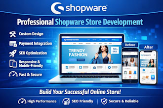 do shopware website development, shopware seo, shopware 5 and 6 store
