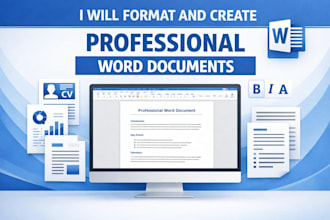 format and create professional word documents