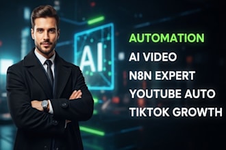 x5 build n8n ai video automation for tiktok, reels and n8n youtube automation