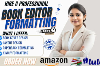 do book layout typesetting, indesign manuscript formatting, book cover design