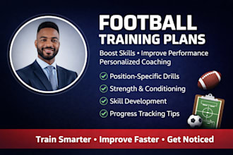 create football training plans to boost your performance