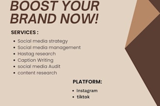 analyze your social media accounts with a detailed audit report