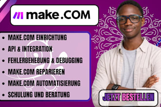 ich erstelle make com automationen workflow automatisierung
