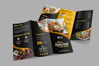 design modern restaurant menu food menu menu card digital menu book recipe cards