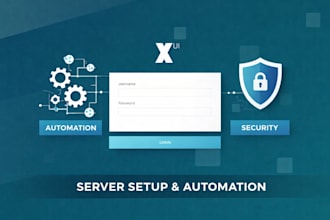 build and configure xui one, xtream ui server with automation system option IT