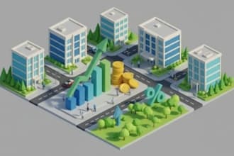 create custom 3d low poly design isometric environments game assets and scenes
