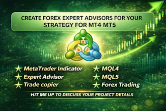 develop metatrader experta dvisor with your trading strategy