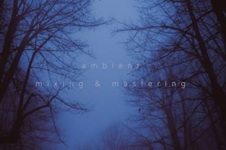 mix and master your ambient music