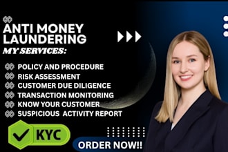 write a state compliant aml and kyc policy manual