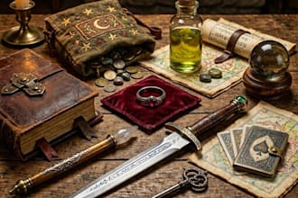 custom magical weapon or item for dungeons and dragons