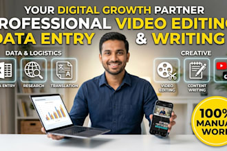 writing and translation data entry normal video editing