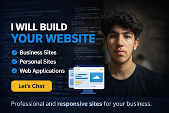 design an animated modern responsive website