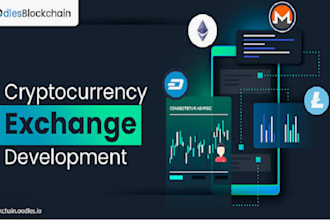 build crypto exchange website and app, p2p crypto exchange wallet , blockchain
