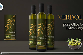 design product label, oil lable ,bottle lable ,baverages
