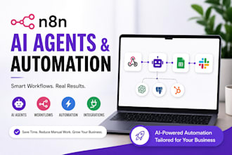 build n8n ai agents, n8n automation, workflows, and ai workflow automation