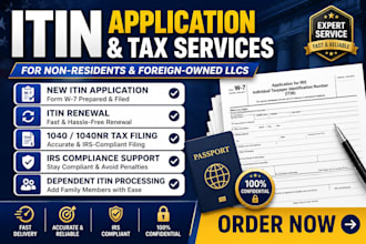 itin number itin application itin renew individual taxpayer number non resident