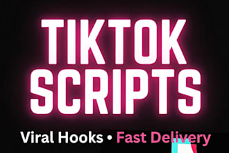 create viral tiktok scripts for your niche