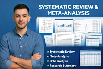 conduct a comprehensive systematic review and meta analysis