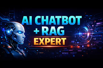 build rag ai chatbot and n8n automation using gpt, llama or gemini