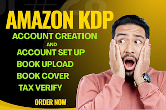 create amazon KDP account creation amazon KDP setup kindle publishing