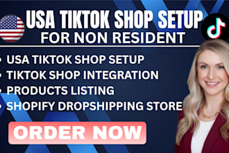 setup usa tiktok shop, tiktok shop dropshipping and tiktok shop integration