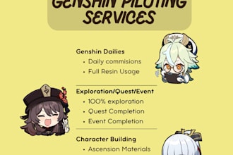 pilot your genshin account