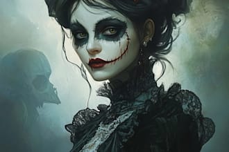design a terrifying and original horror character