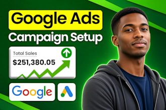 setup, optimize and manage google ads adwords, PPC campaigns sem