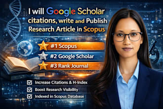 google scholar citation, write and publish research article in scopus writing