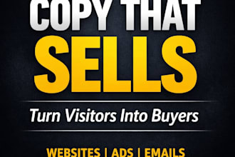 write high converting sales copy for your website and brand