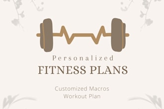 create a personalized fitness plan