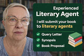 find top literary agents and submit your manuscript to publishers for book deal