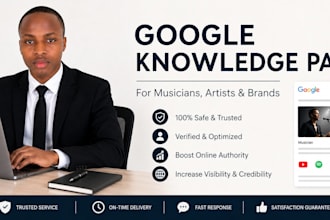 build your google online presence for knowledge panel eligibility