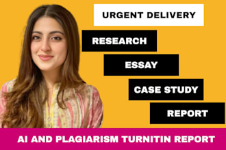 do plagiarism free essay, case study, research and summary writing in 24 hours