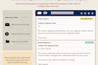 professionally manage your email and calendar