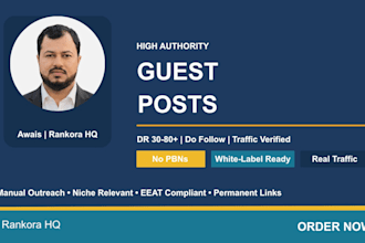 do high authority guest posting service and seo guest post backlinks