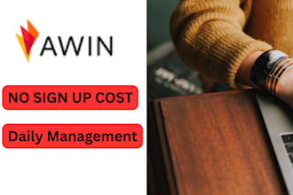 provide expert awin affiliate program management and recruitment