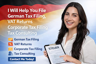 help you file german tax filing vat returns corporate tax filing tax consulting